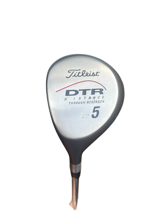 Titliest 5 Wood 20° Loft Left Handed Golf DTR Steel Shaft Regular Flex 42"
