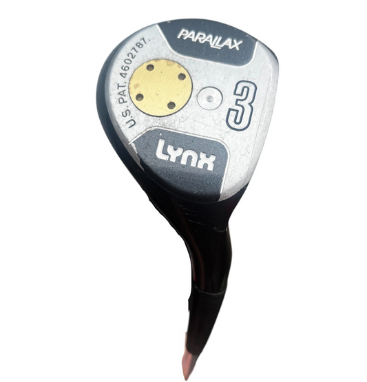Lynx 3 Wood Golf Parallax Steel Shaft Right-Handed Steel Shaft Regular Flex 43"