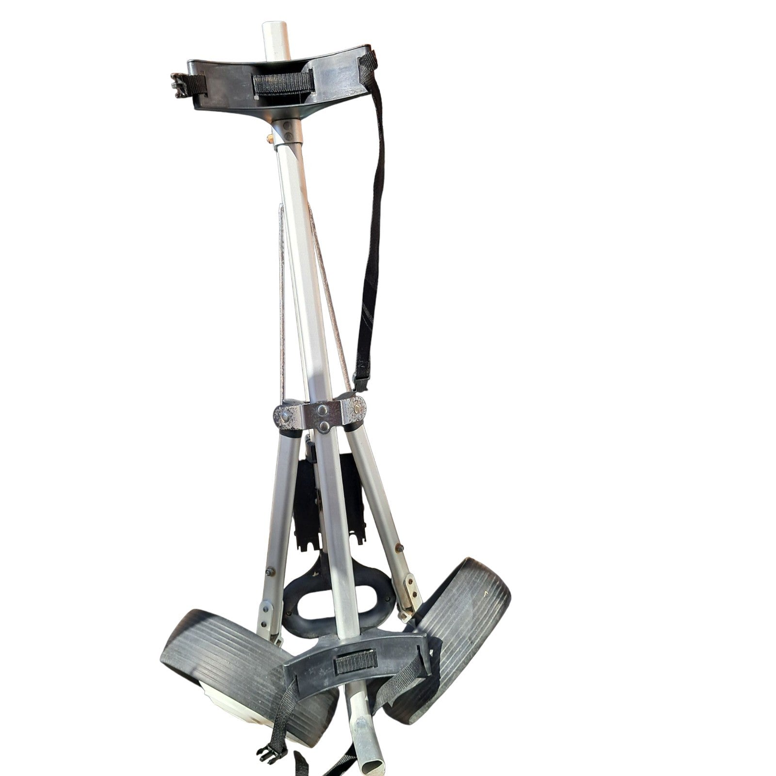 Golf Trolley.  Collapsible 2 Wheel. Easy Carry. Card Holder. Removable Wheels.