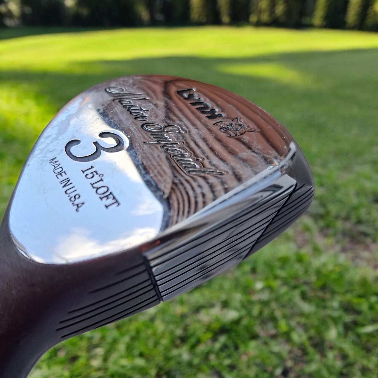 Ladies Lynx 3 Wood 15° Loft Master Imperial RH Steel Shaft Reg Flex 42"