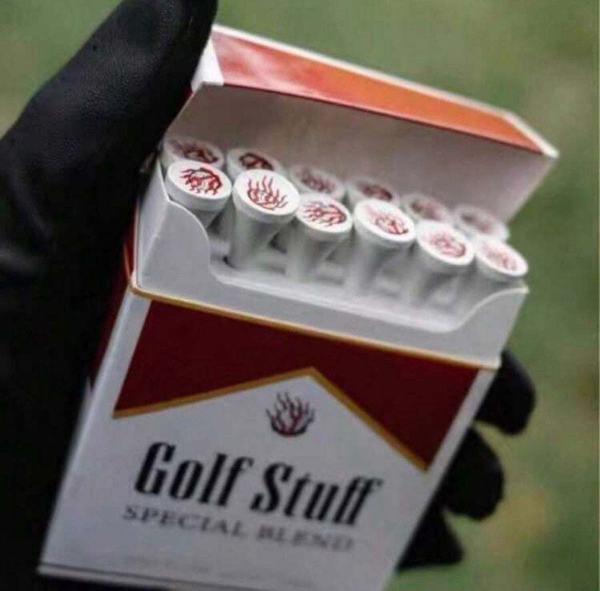 12PCS Bamboo Golf Tees 9cm Fun Golf Gift FREE DELIVERY