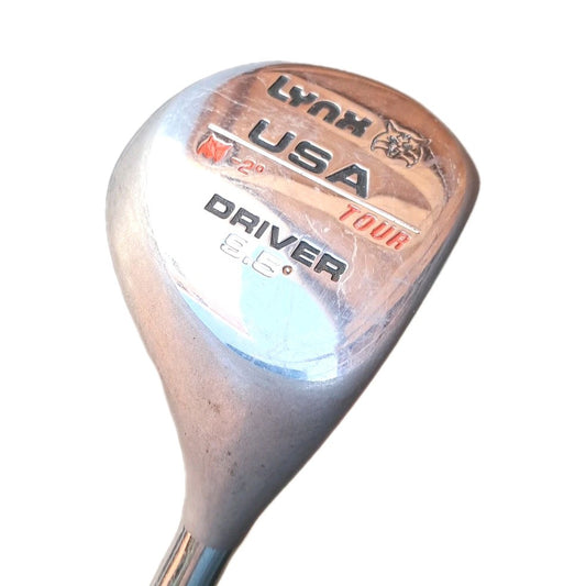 Ladies Lynx Driver 9.5° Loft Golf USA Tour Right-Handed Steel Shaft L Flex 43"