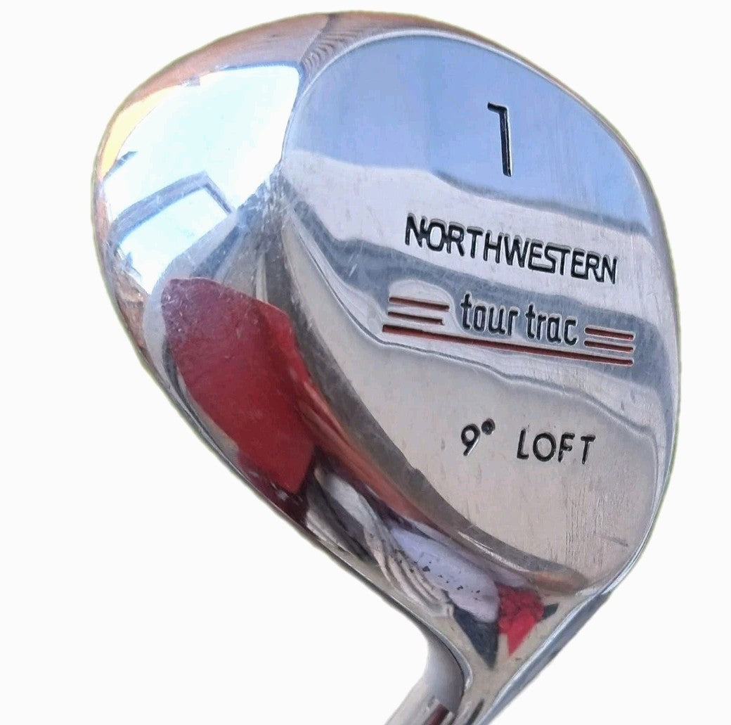 Northwestern Driver 9° Gary Player Golf RH Steel Shaft Reg Flex 44" Free UK Del