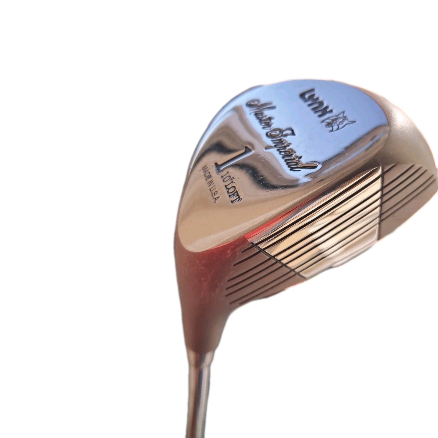 Lynx Golf Driver 10° Loft  Master Imperial USA RH Steel Shaft R Flex 43"