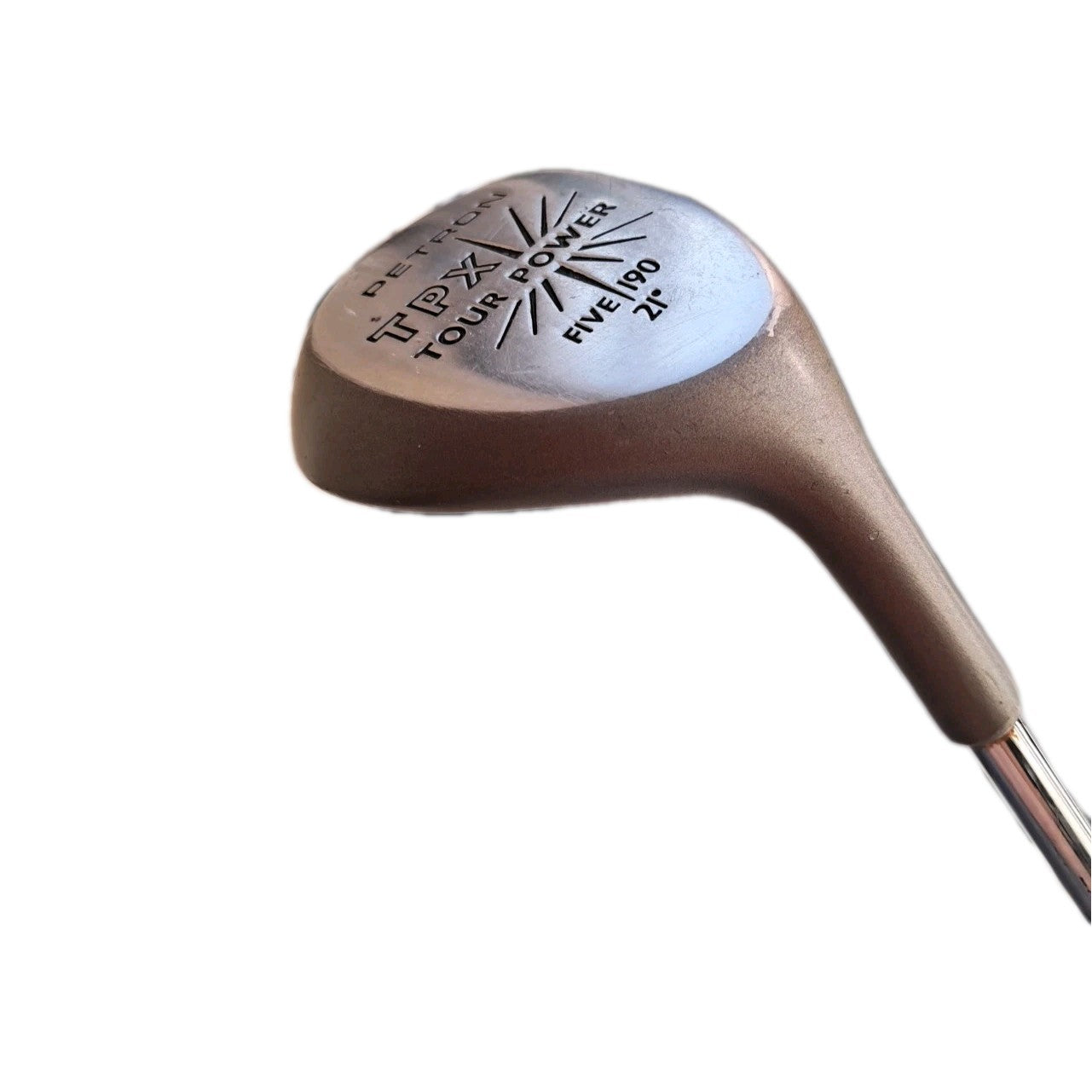 Petron Golf 5 Wood 21°Loft TPX Tour Power  Right-Handed Steel Shaft R Flex 41"