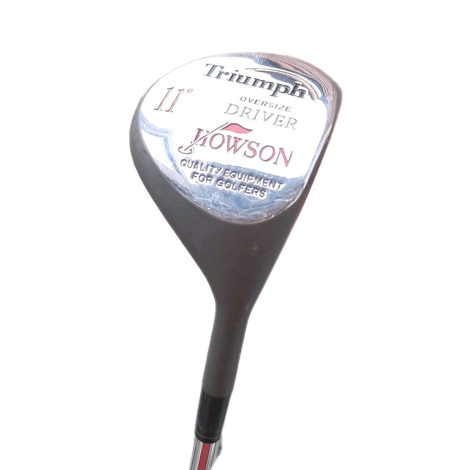 Howson Driver 11° Loft Truimph Oversize Golf Right-Handed Steel Shaft 44"