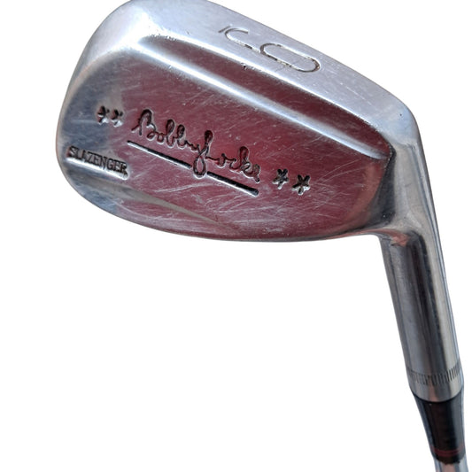 Rare Slazenger Bobby Locke 9 Iron RH Steel Shaft 36" VGC Made in England