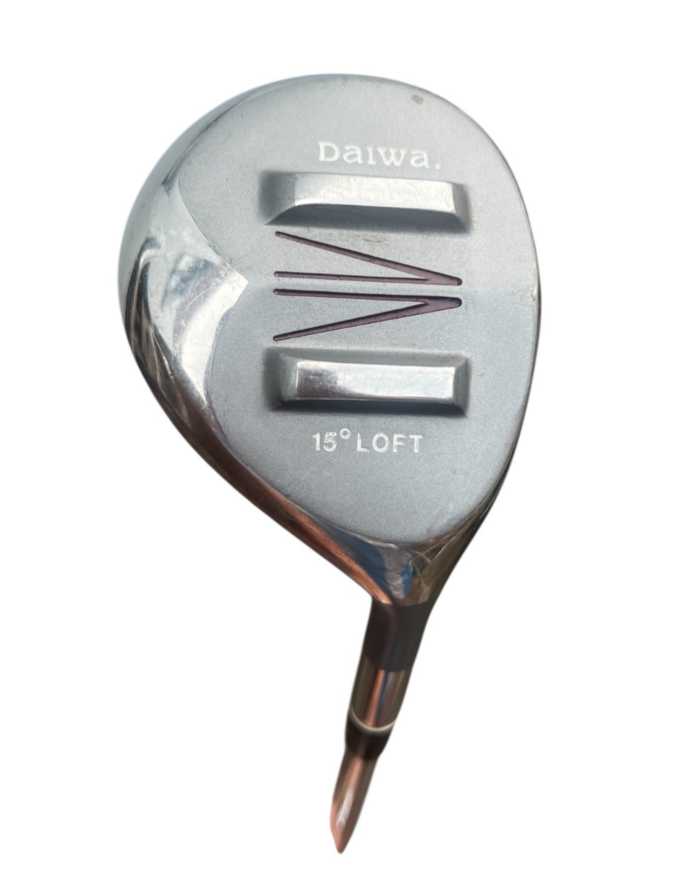 Ladies Daiwa 3 Wood 15° Loft Golf Strike Force RH Steel Shaft L Flex 43"