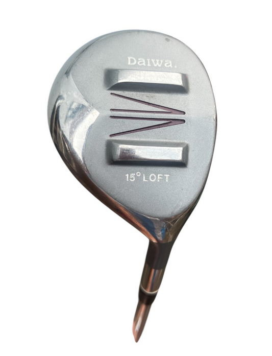 Ladies Daiwa 3 Wood 15° Loft Golf Strike Force RH Steel Shaft L Flex 43"