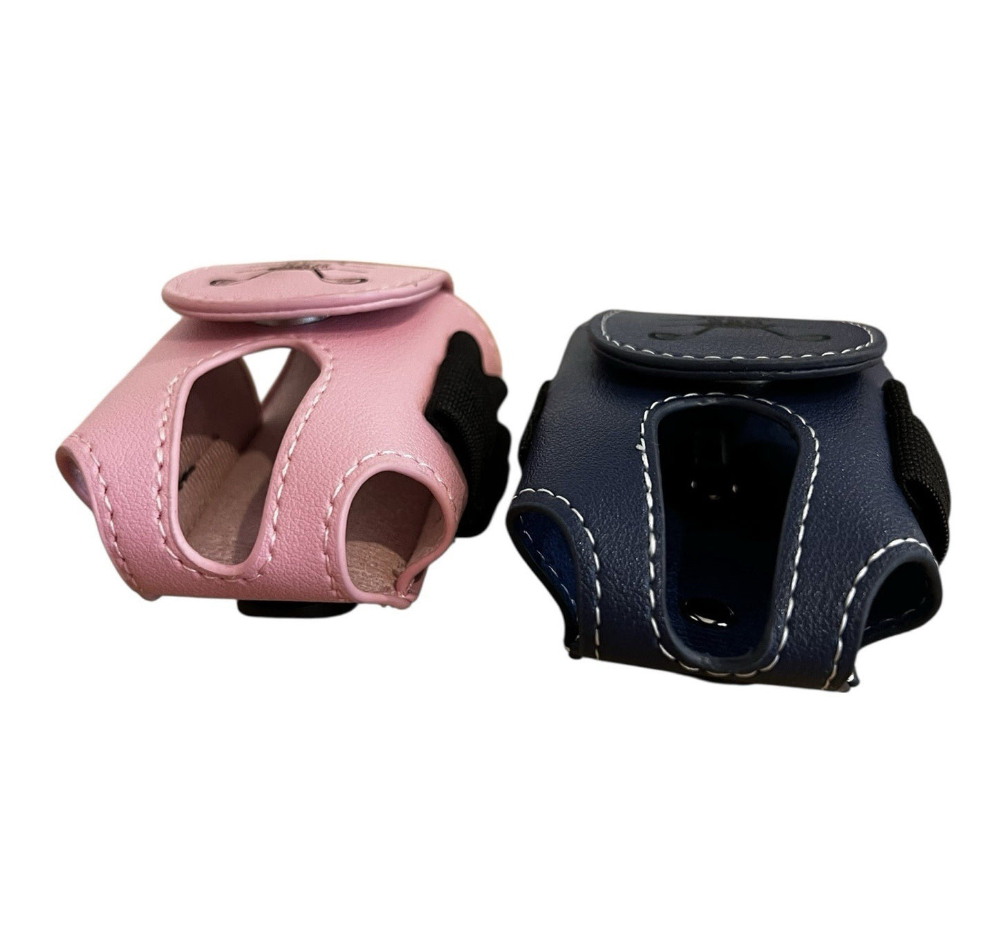 Pink Golf Ball Bag Tee Carry Waist Pouch PU Leather FREE DELIVERY