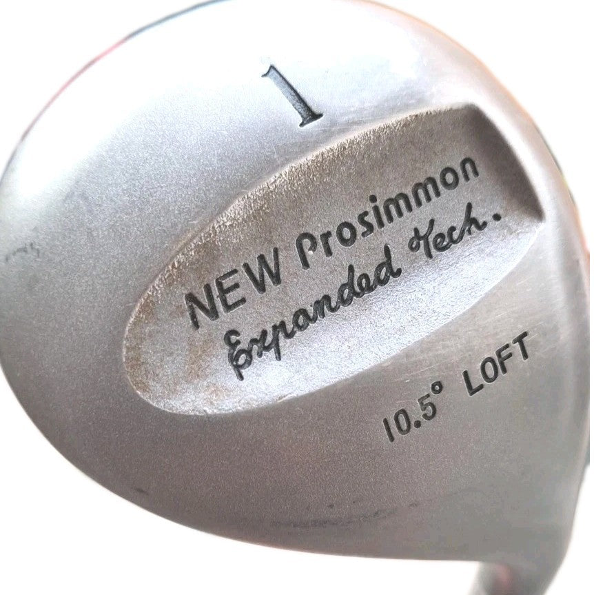 Prosimmon Driver 10. 5° Loft Right-Handed Steel Shaft Reg Flex 44"