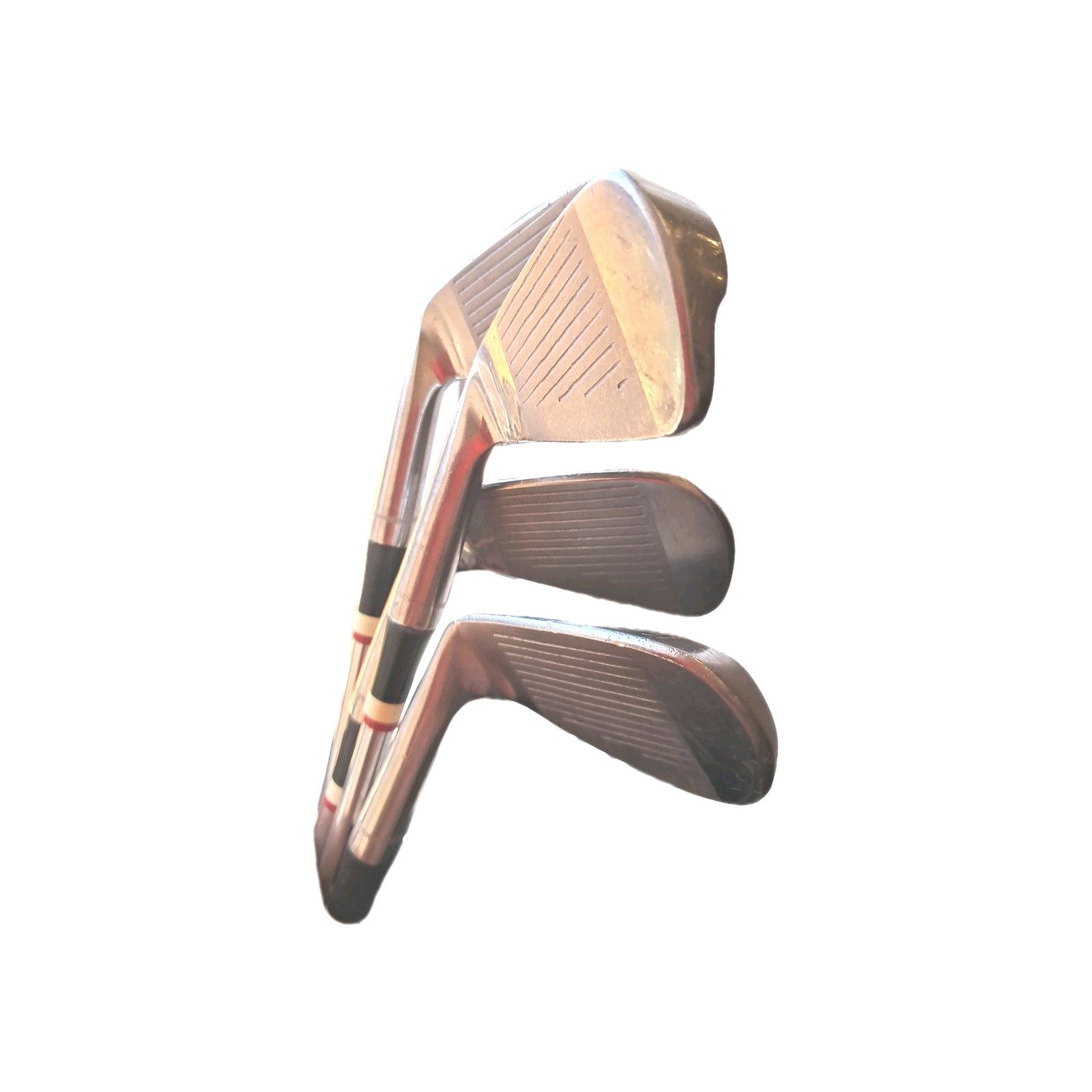 Vintage Golf Set. Right-Handed 1,3 Woods, 3,5,7,9,SW Irons, Putter + Bag