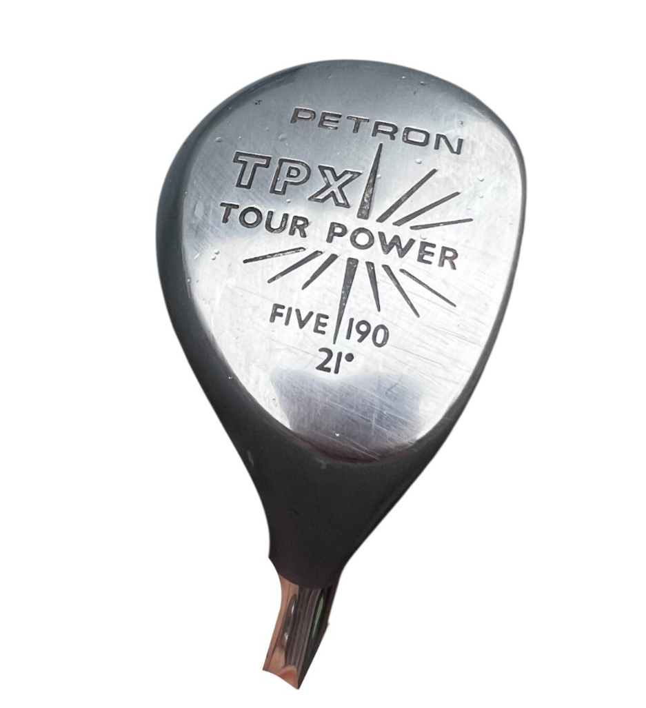 Petron 5 Wood 21° Loft Golf TPX Tour Power Right-Handed Steel Shaft R Flex 42"