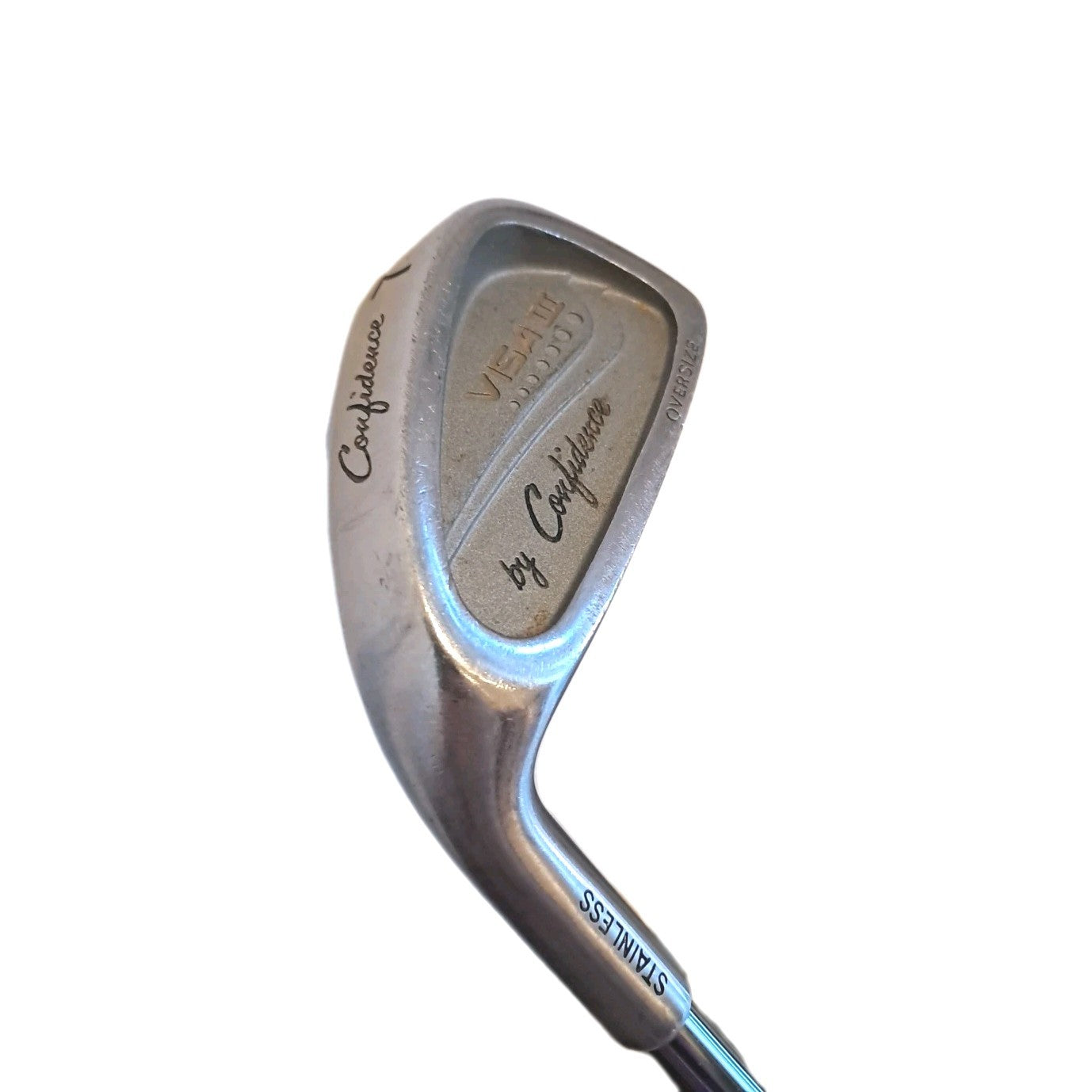 Left Handed 7 Iron Confidence Visa 3 Oversize Steel Shaft R Flex 37"
