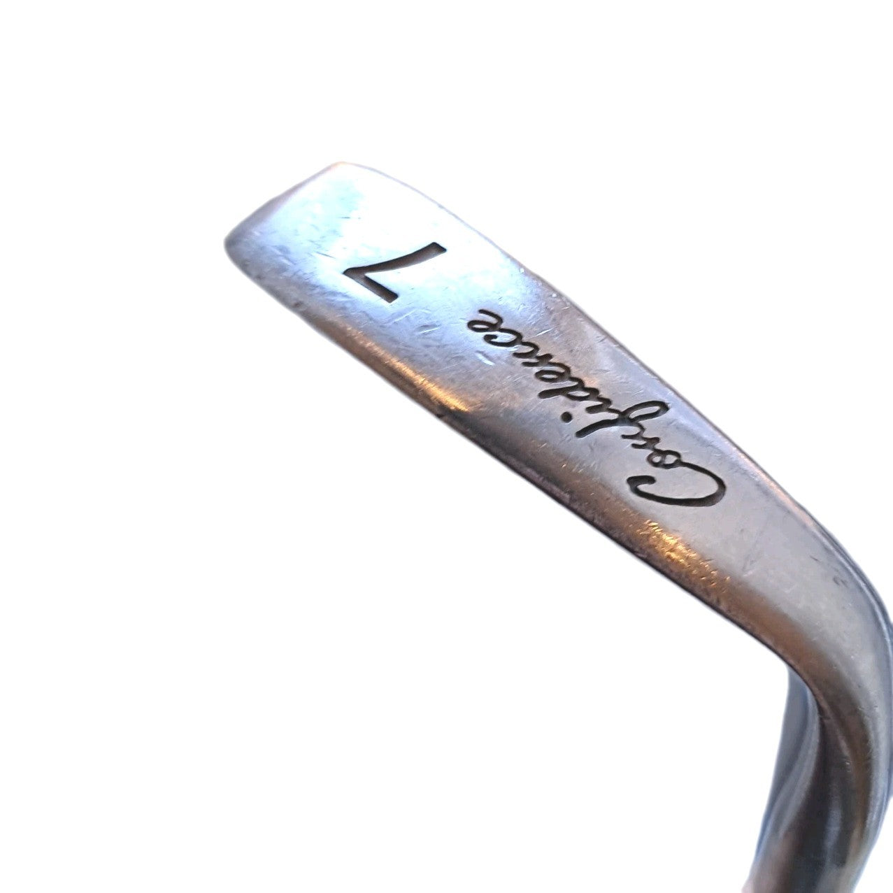 Left Handed 7 Iron Confidence Visa 3 Oversize Steel Shaft R Flex 37"