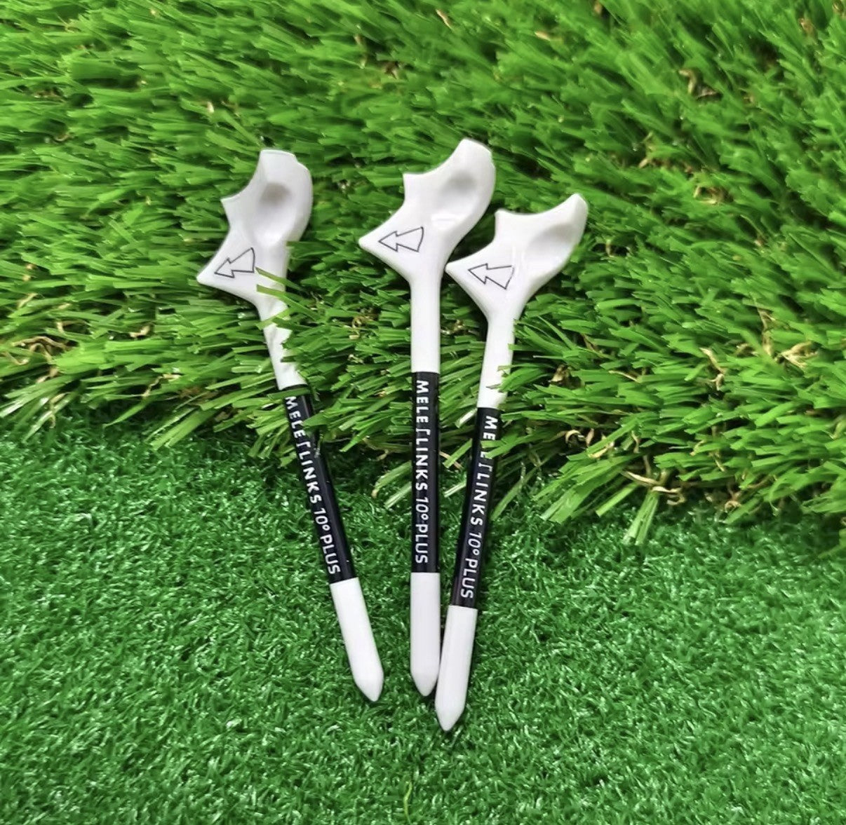 10PCS Rhombic Golf Tees 10° Diagonal Insert “unbreakable” With Box Accessories