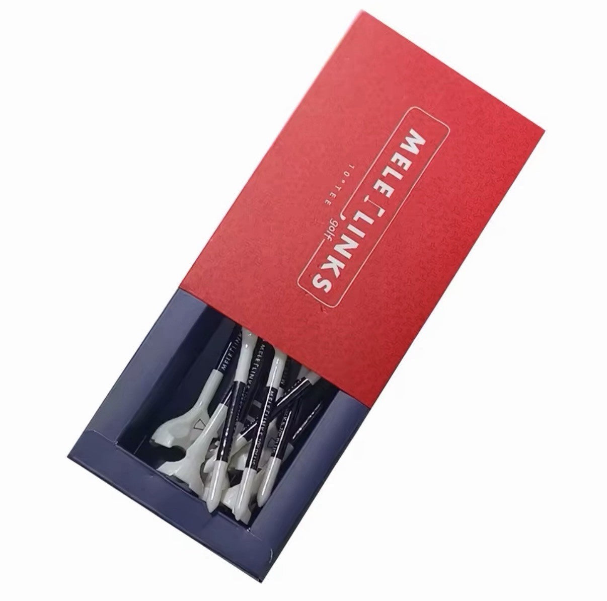10PCS Rhombic Golf Tees 10° Diagonal Insert “unbreakable” With Box Accessories