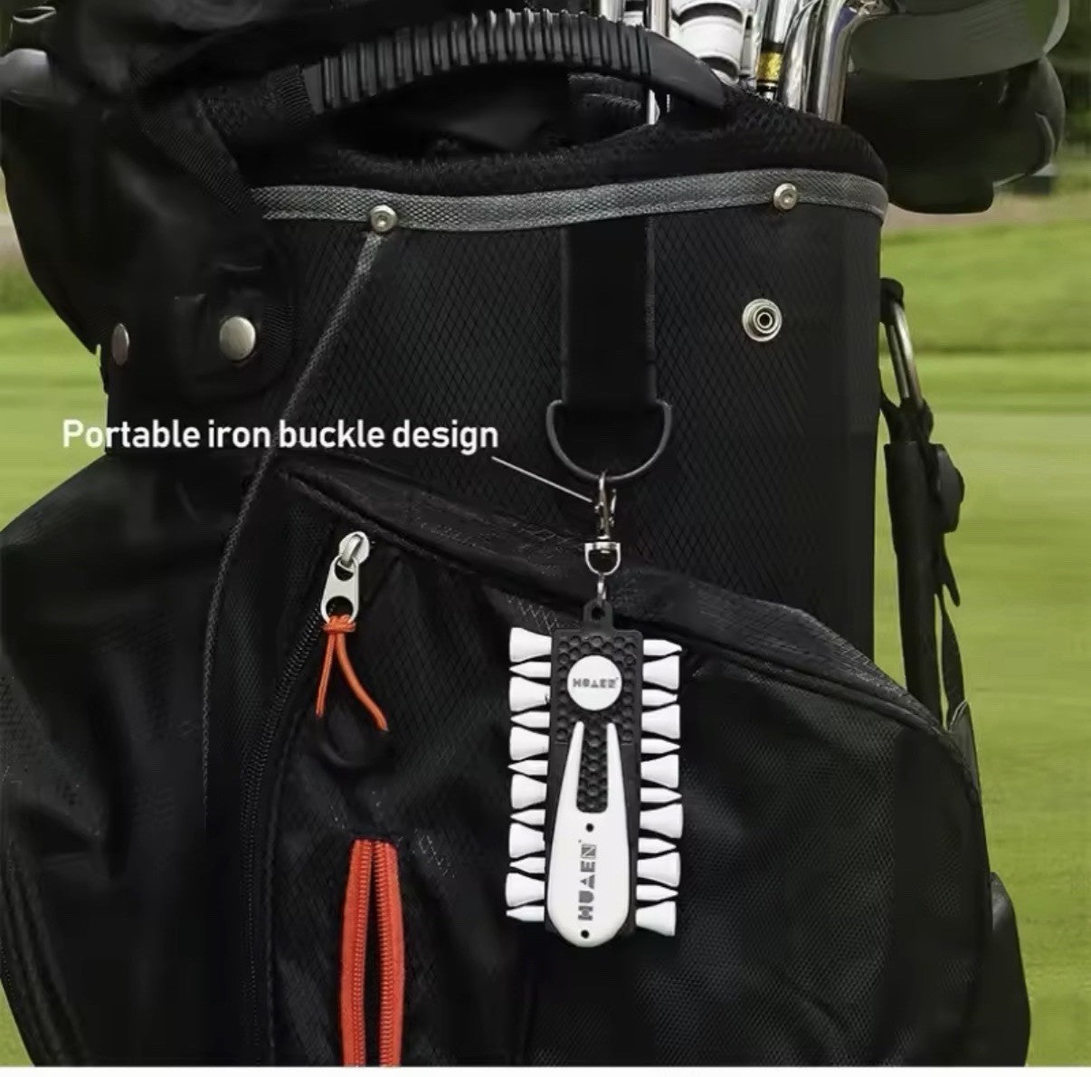 Golf Accessory 12Pcs Tees Ball Marker Green Fork Pencil Clip gift FREE DELIVERY