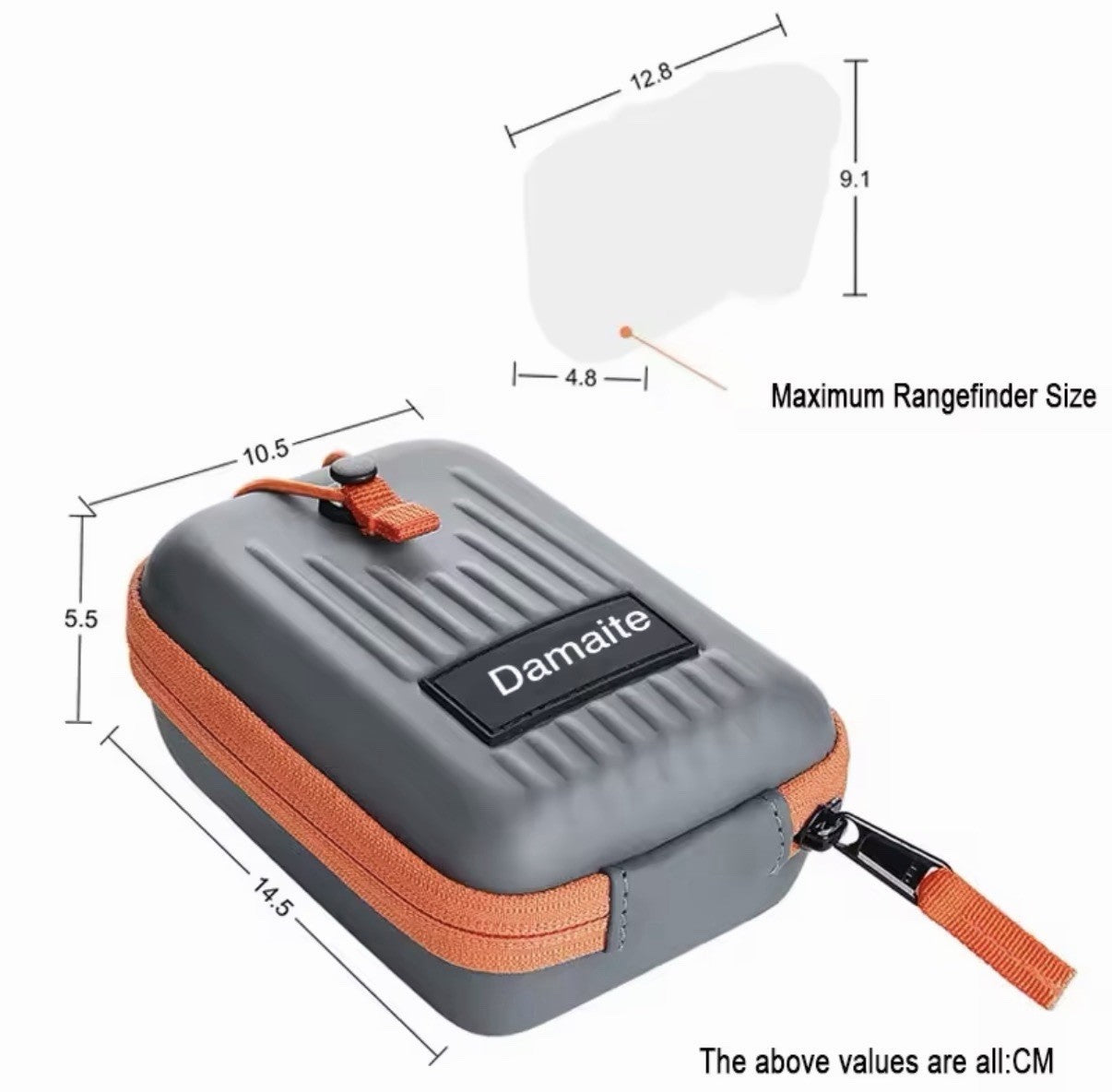 Golf Rangefinder Carry Case Organiser Portable Shockproof Pouch FREE DELIVERY
