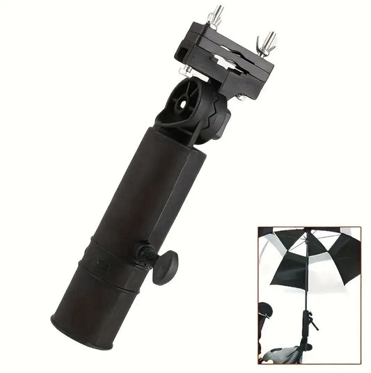 Golf Bag Umbrella Holder Cart Attachment Brolly Clip Accessory FREE DELIVERY
