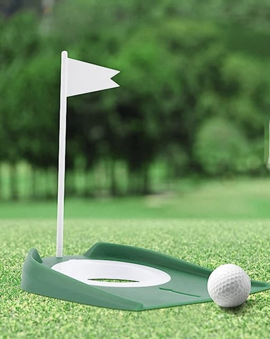 Golf Practice Putting Hole Training Aid Lightweight Portable FREE DELIVERY