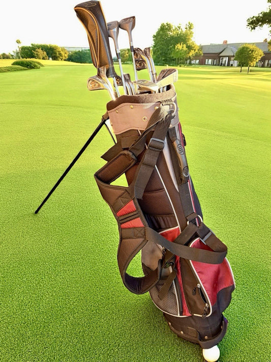Full Set Golf Clubs. Right-Handed Woods, Irons, Putter + Bag. See Description