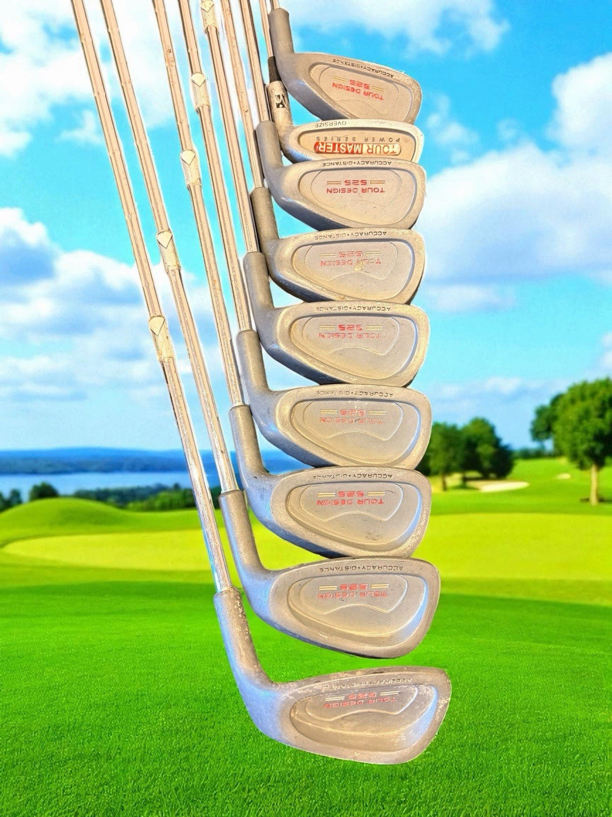 Full Tour Golf Set. Right-Handed Woods, Irons, Putter + Bag. See Description.