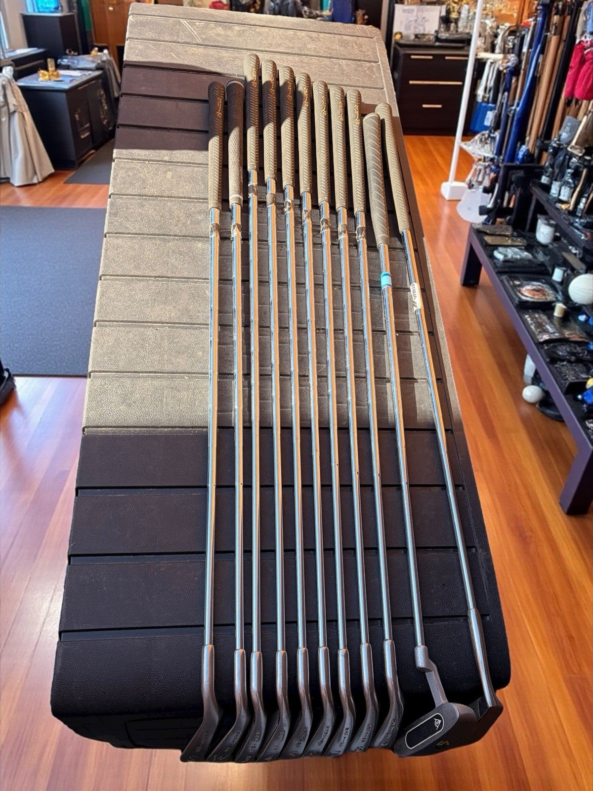 Full Set Golf Clubs. Right-Handed Woods, Irons, Putter + Bag. See Description