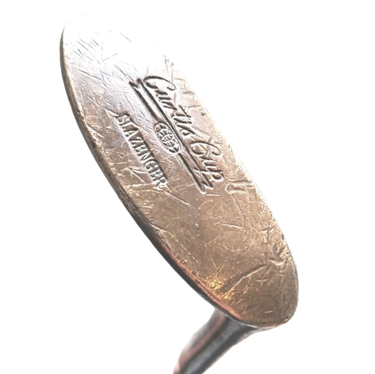 Ladies Slazenger Putter Curtis Cup Brass Head Right-Handed Steel Shaft 36"