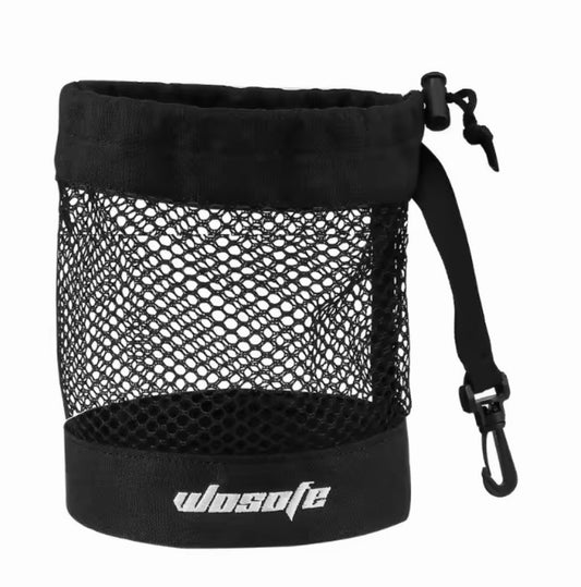 Golf Ball Bag Mesh Holder Drawstring Clip 25-35 Balls FREE DELIVERY