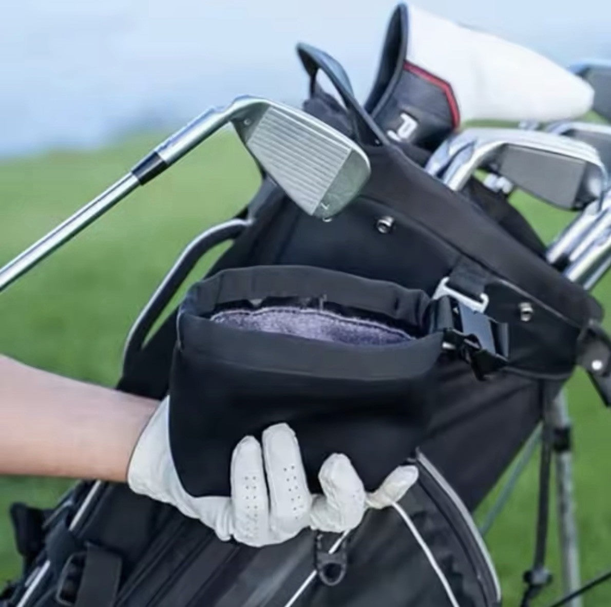 Waterproof Golf Club Cleaning Bag Portable Detachable Scrub Bag FREE DELIVERY