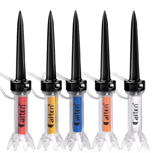 Caiton 5pcs Golf Tees Magnetic Plastic 90mm FREE DELIVERY