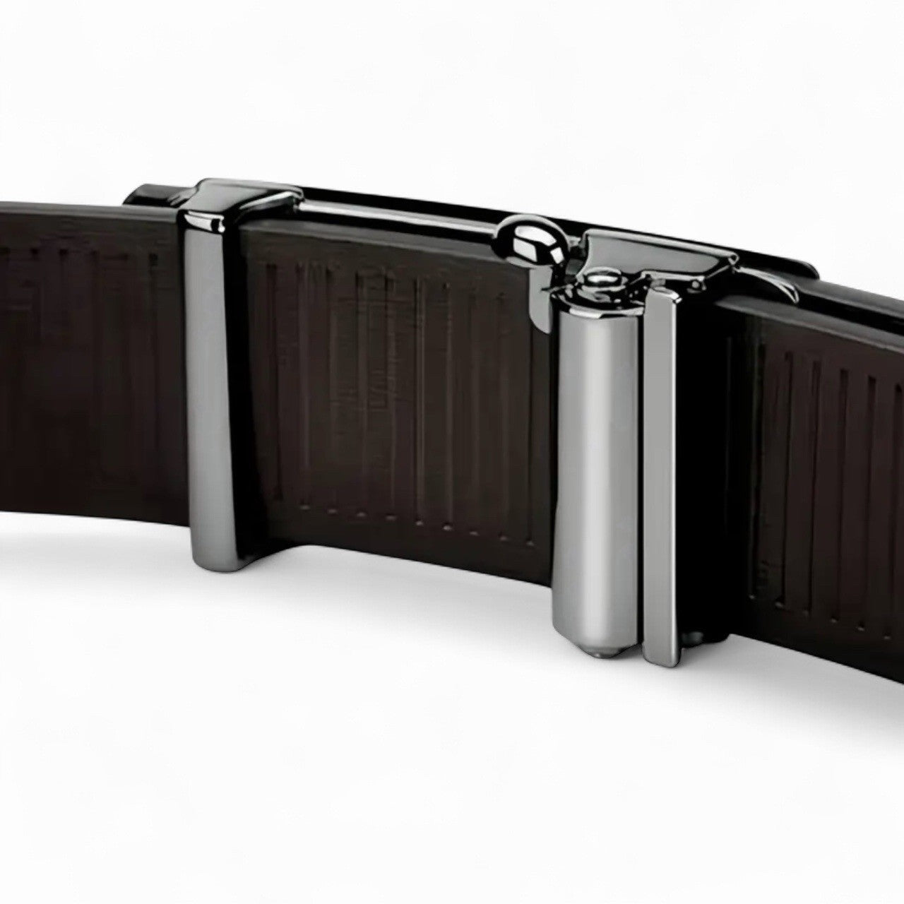 High Quality Golf Belt 1.2m Laser Alloy Automatic Buckle Black Golf Gift Fashion