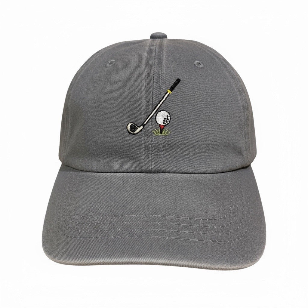 Golf Embroidered Cap Sun Hat