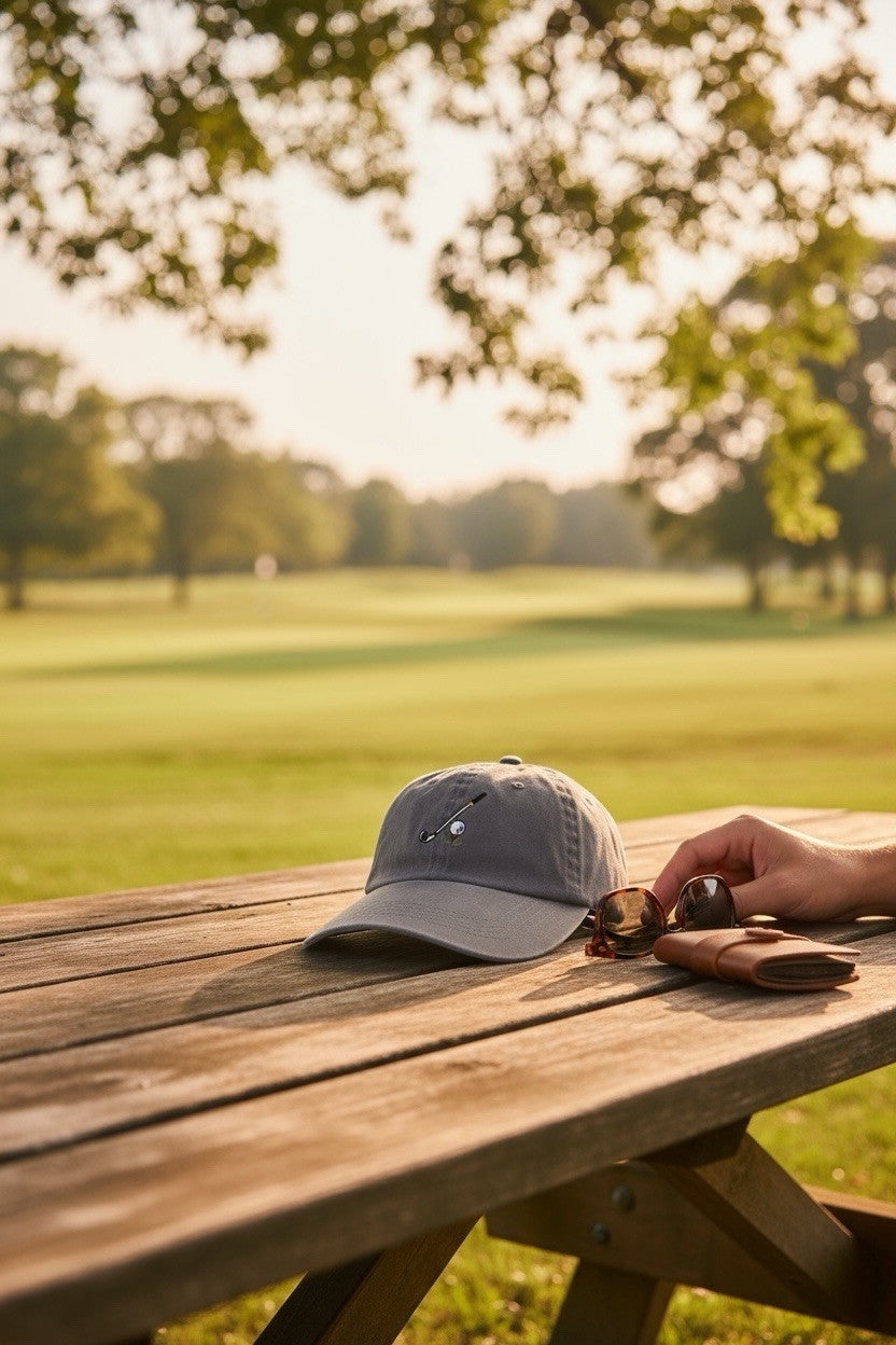 Golf Embroidered Cap Sun Hat