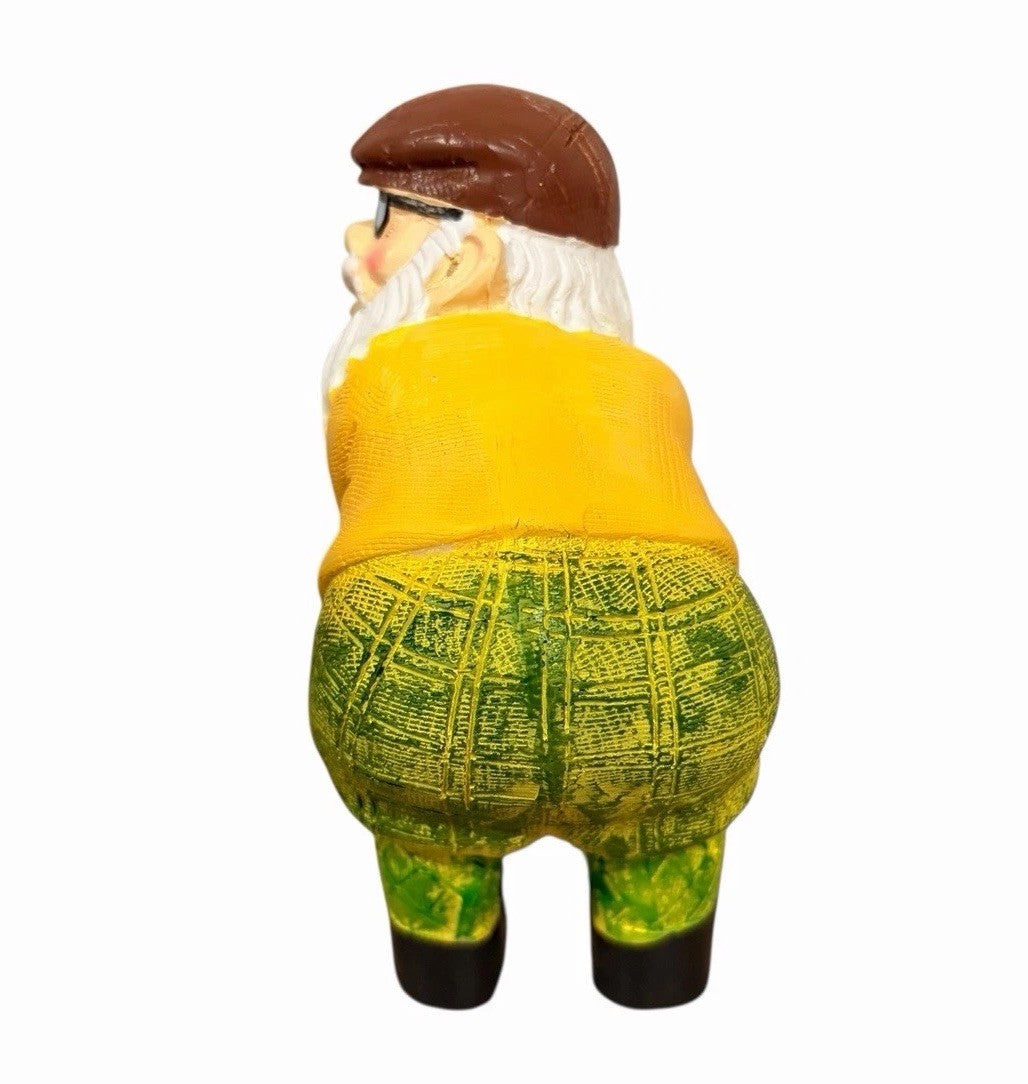 Golf Gnome Garden Indoors Outdoors Novelty Decoration Funny Statue