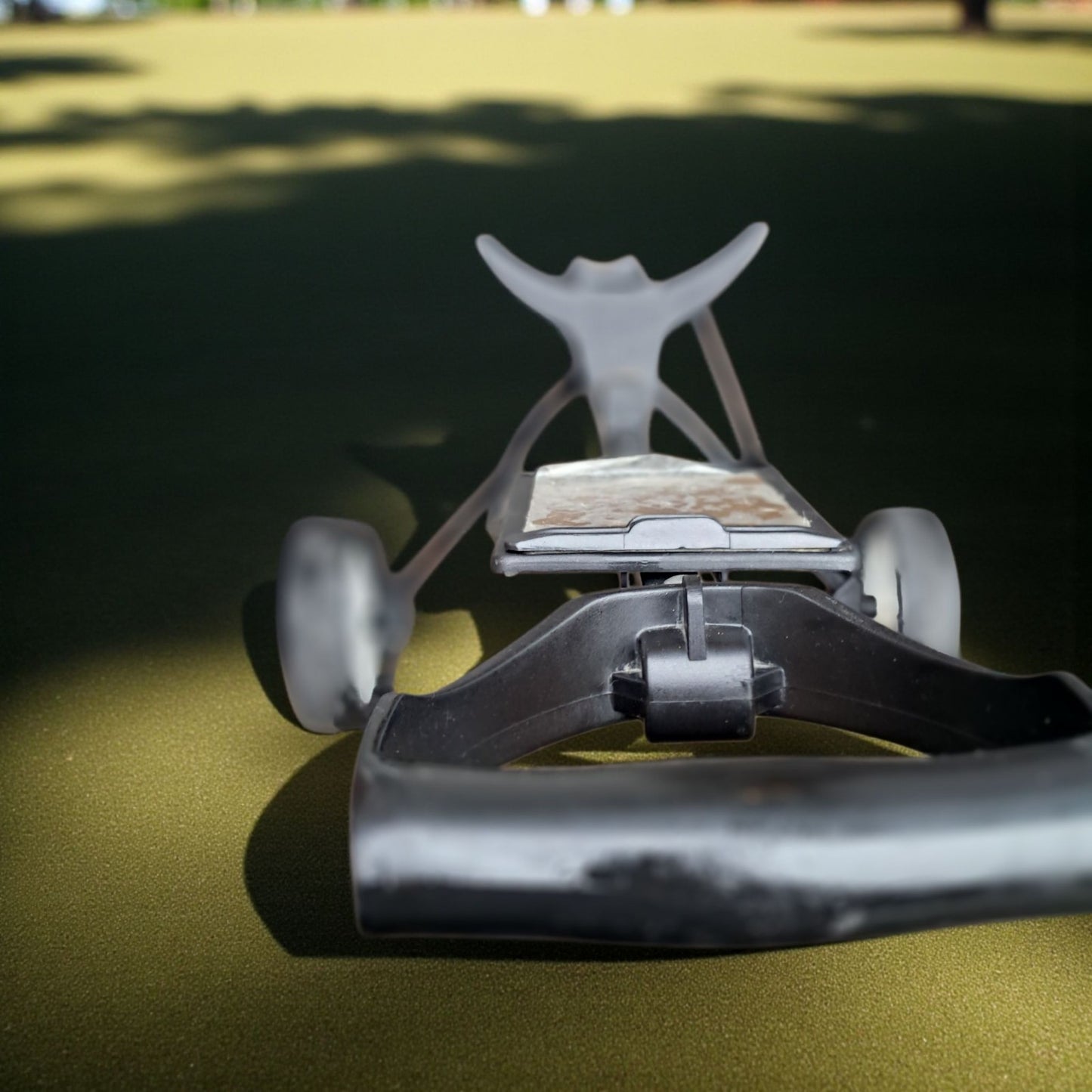 Hippo Golf Trolley.  Black, Collapsible, 2 Wheels. Some minor wear but vgc