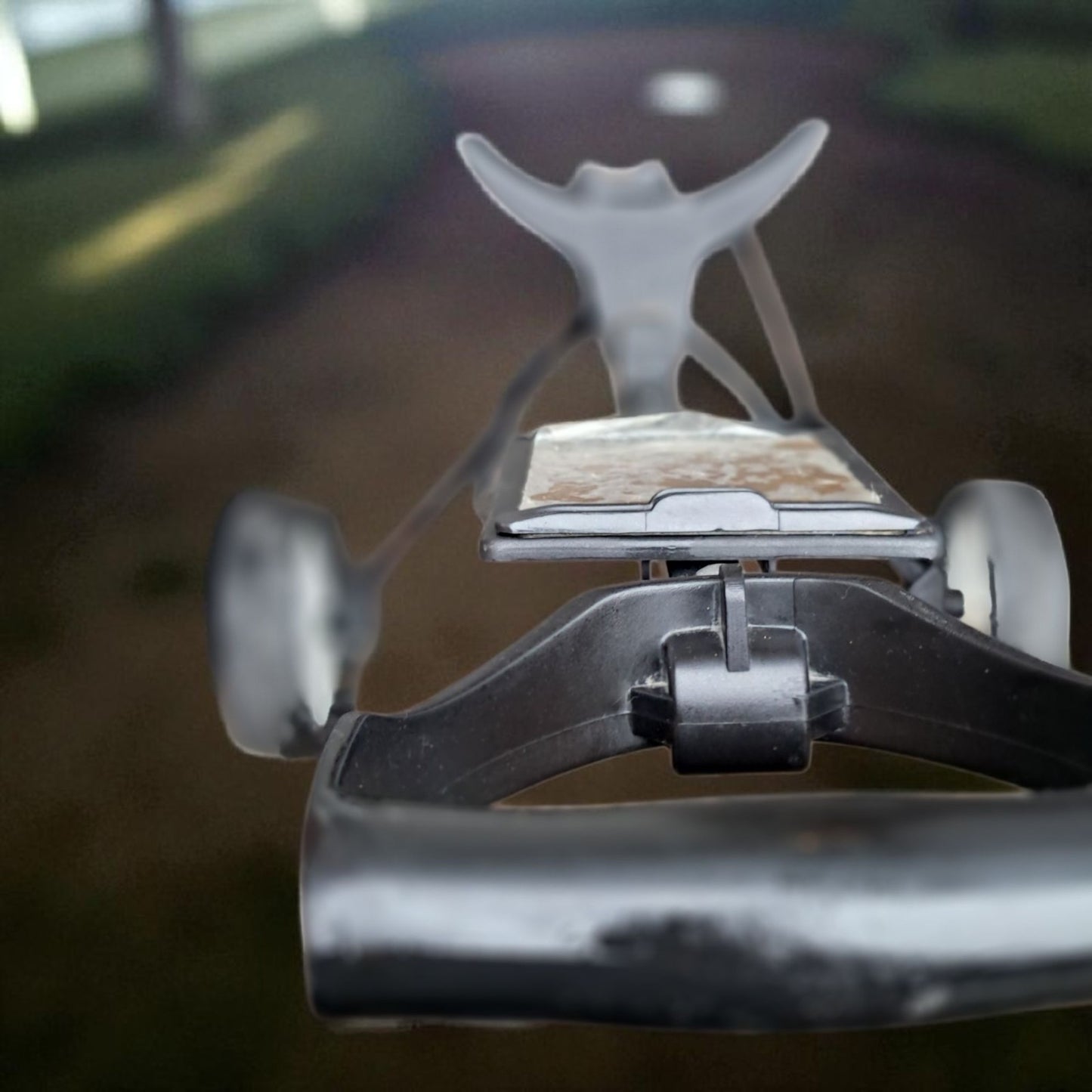 Hippo Golf Trolley.  Black, Collapsible, 2 Wheels. Some minor wear but vgc