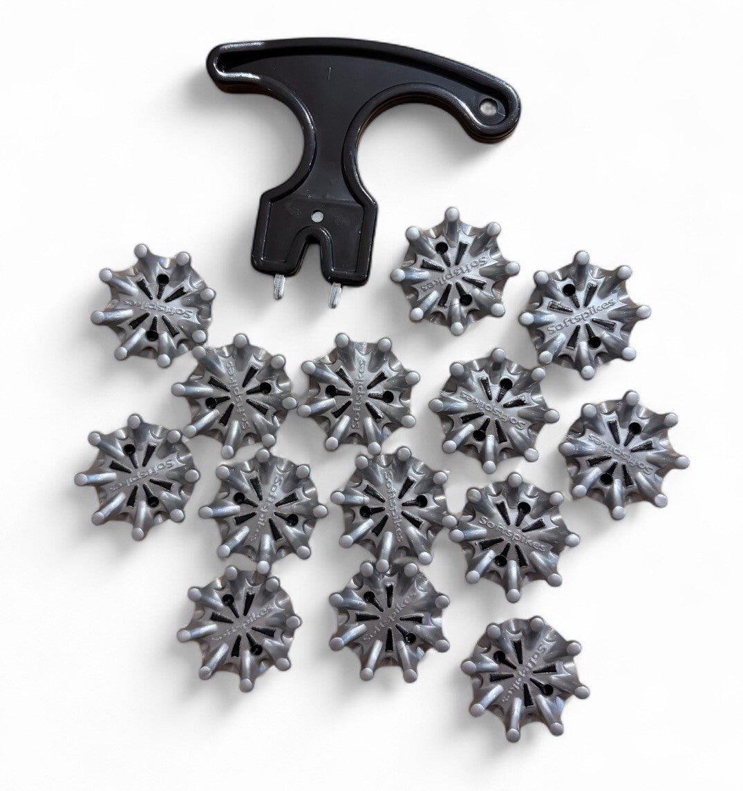 14PCS Golf Shoe Spikes With Easy Removal Tool Golf Accessories