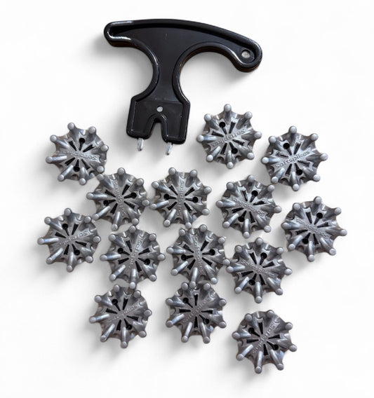 14PCS Golf Shoe Spikes With Easy Removal Tool Golf Accessories