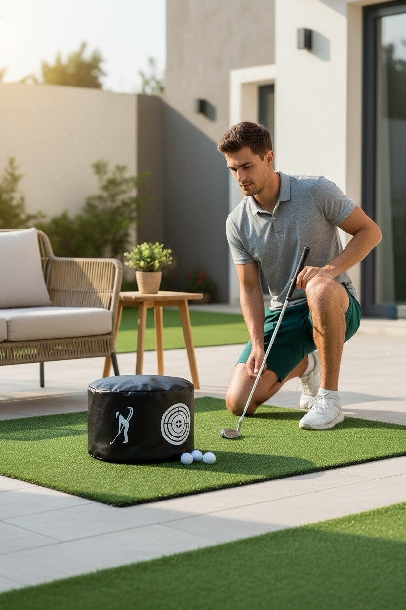 Golf Swing Training Bag With Target Design Golf Swing Practice Without Filling