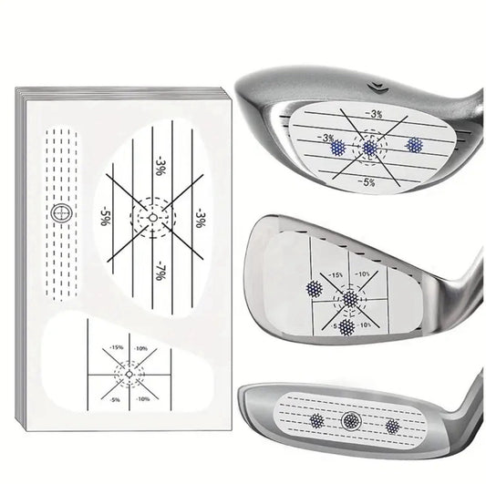 Golf Impact Tape Target Marker Golf Club Tool Training Practice Aid 30PCS