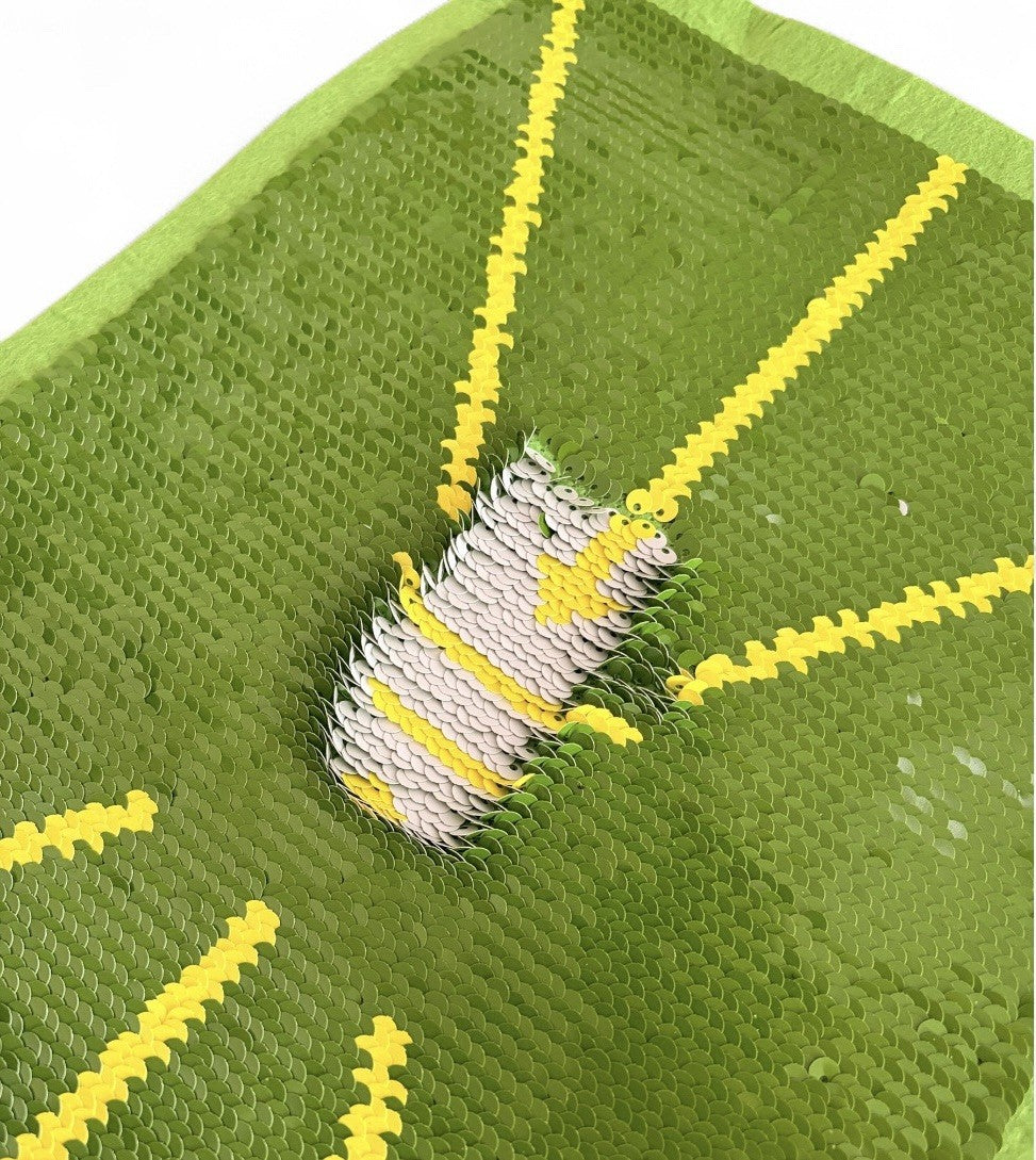 Golf Practice Mat Sequin Prominent Marking Swing Impact Analysis Golf Practice