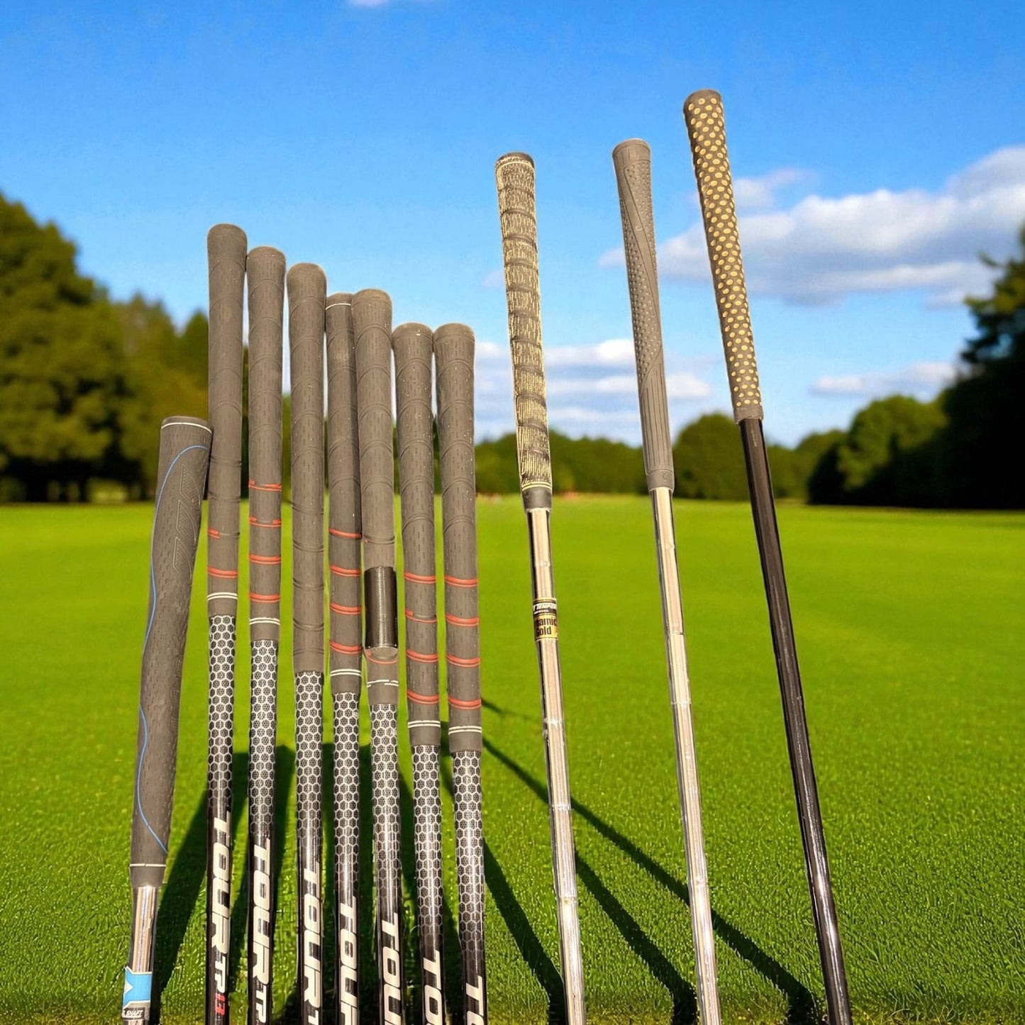 Full Golf Set. Right-Handed Woods, Irons, Putter, Bag. See Description.