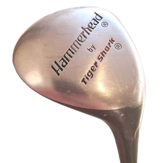 Tiger Shark Hammerhead Driver Golf 1 Wood Right-Handed Steel Shaft 44"