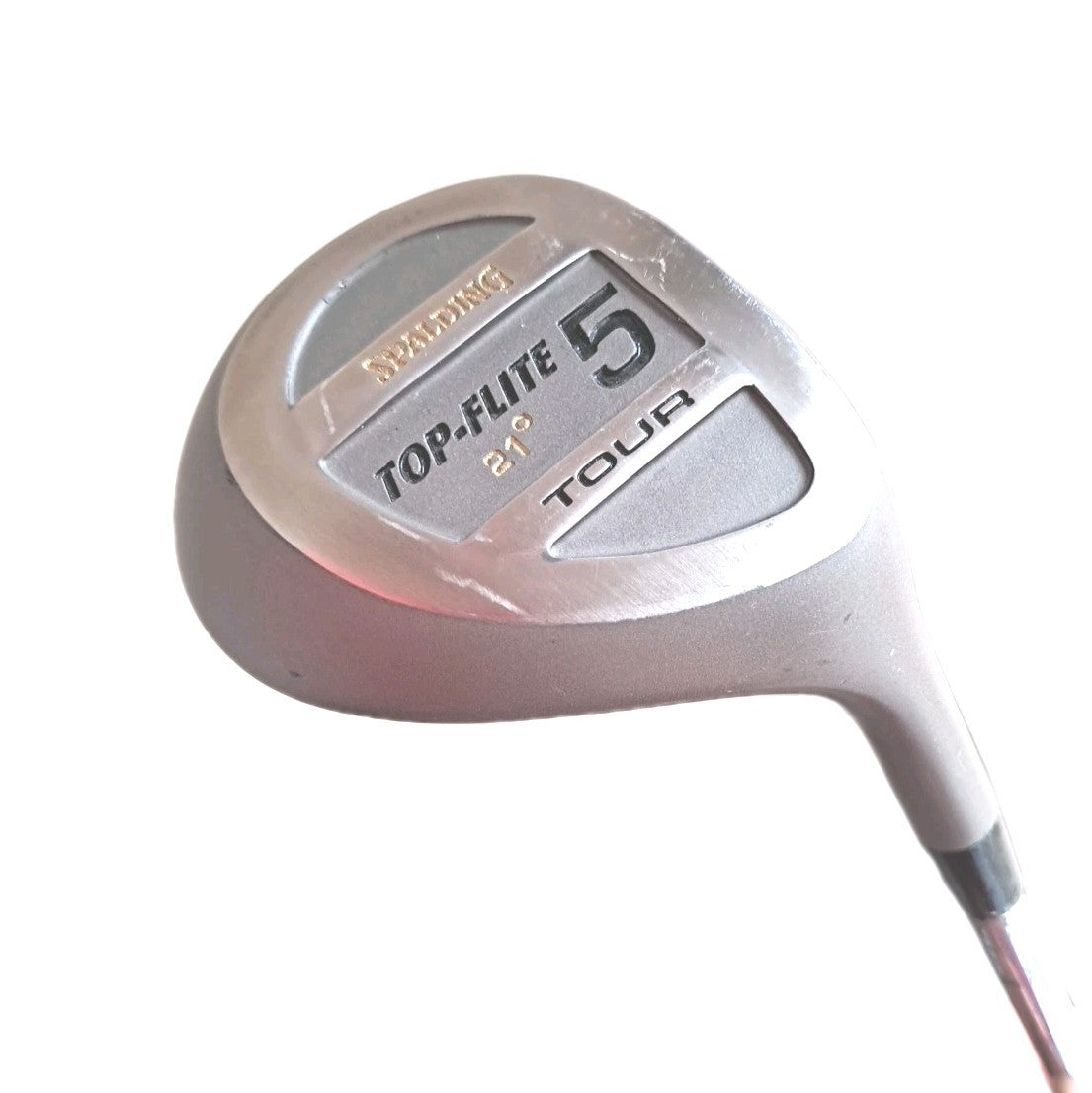 Spalding Top-Flite 5 Wood 21° Loft Right-Handed Golf Tour Steel Shaft R Flex 43"