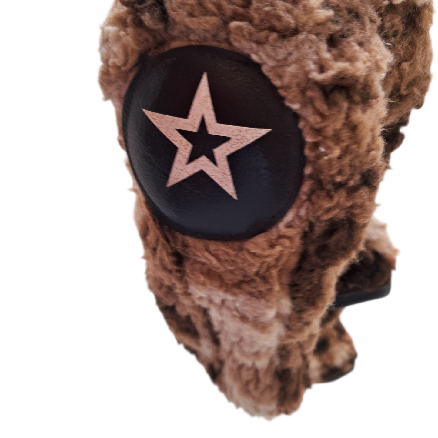 Rare Vintage Faux Fur Golf Wood Headcovers Set (Driver, 3, 4)  Used, Retro Style