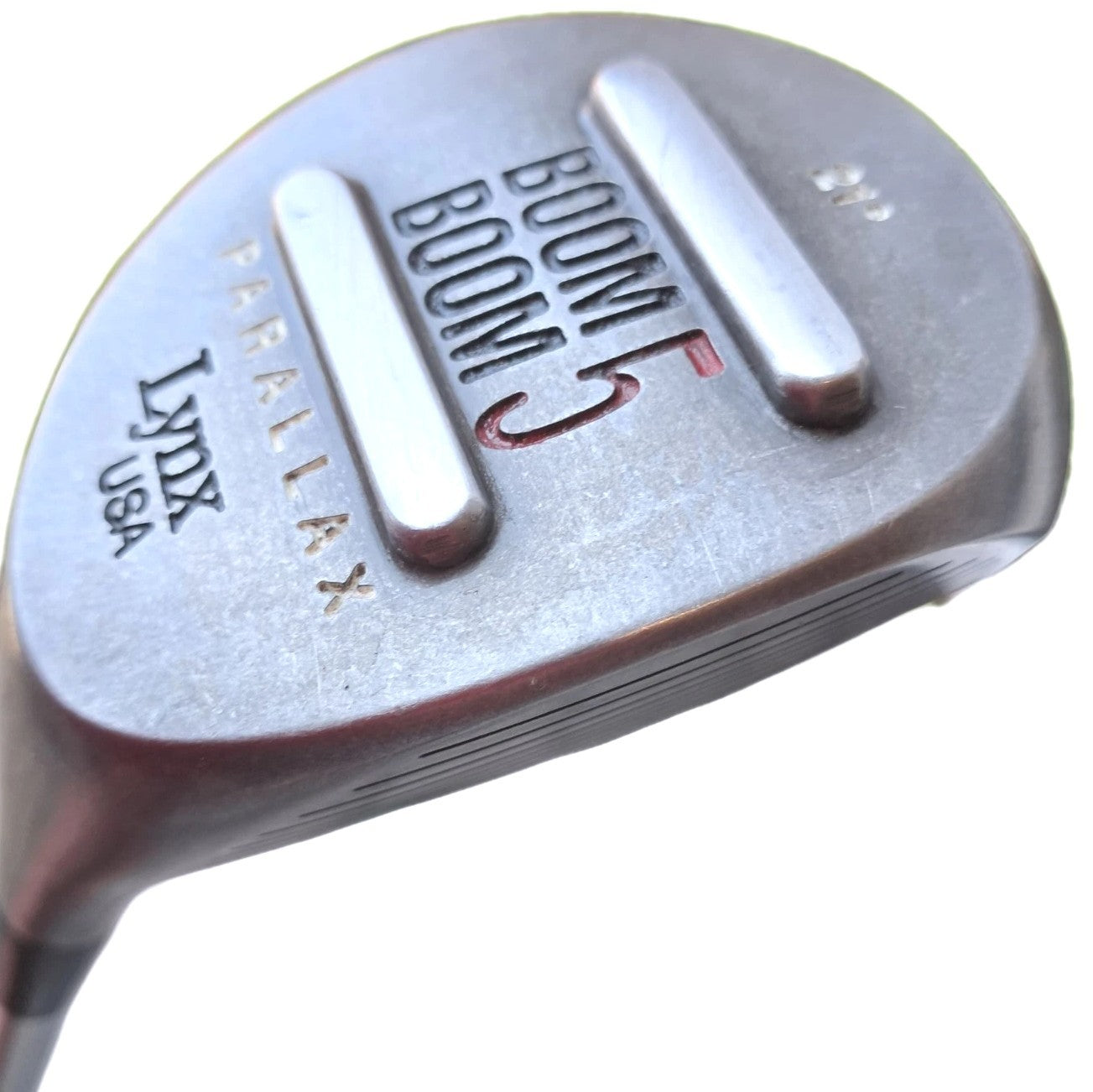 Ladies Lynx 5 Wood 21° Loft RH Boom Boom Parallax Steel Shaft 41" Free Del UK 