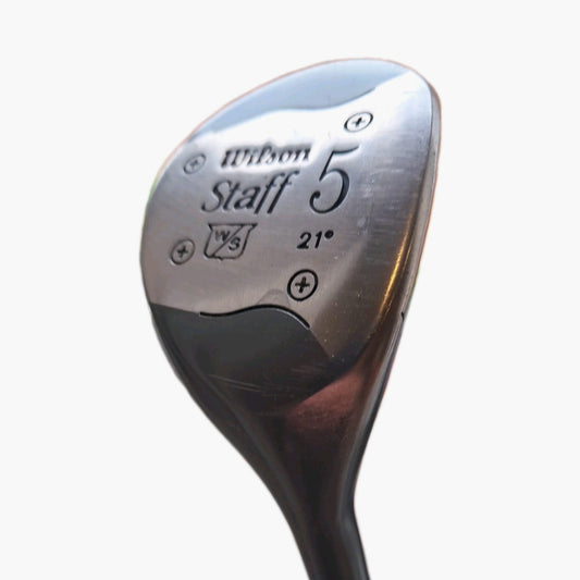 Wilson 5 Wood 21° Loft Staff Right-Handed Steel Shaft Regular Flex 42"