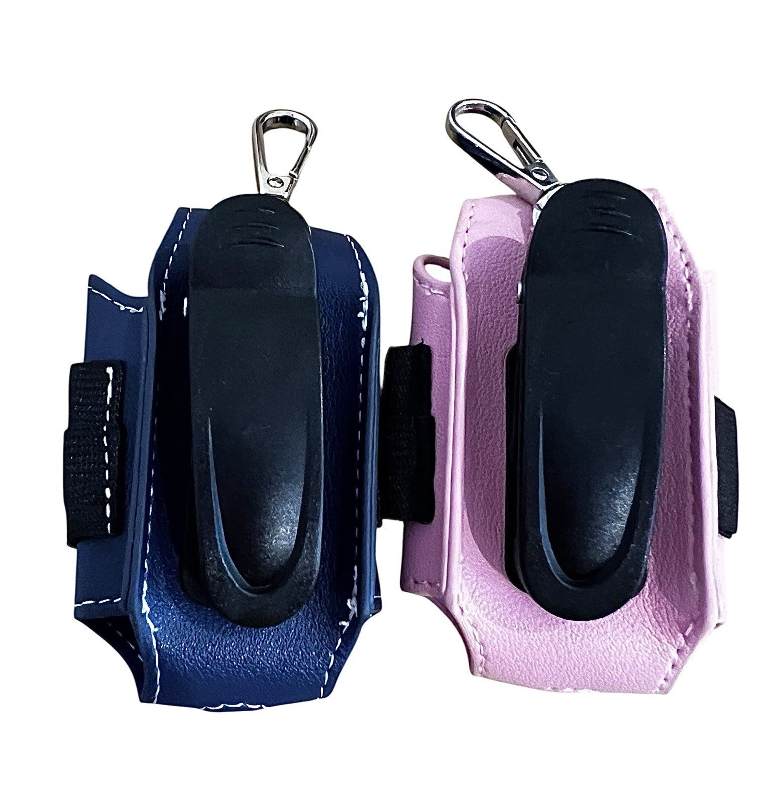 Pink Golf Ball Bag Tee Carry Waist Pouch PU Leather FREE DELIVERY